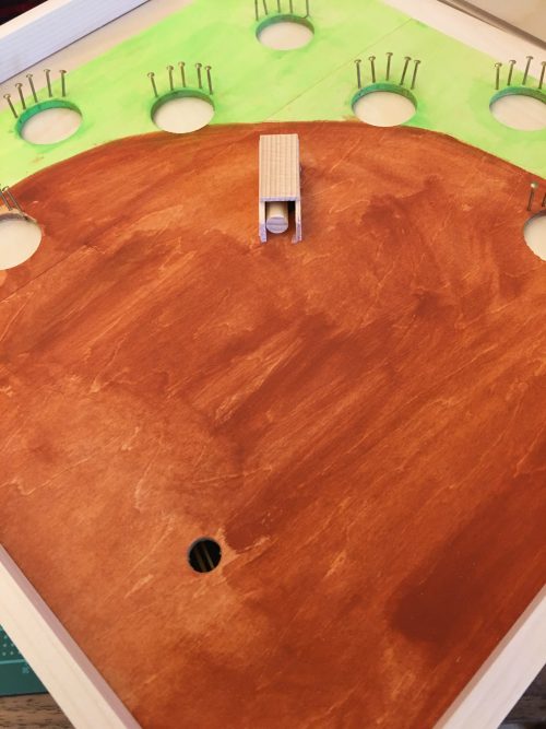 夏休み自由研究で木工作キット。遊べる野球盤ゲームを作ってみた！ | 見つけた